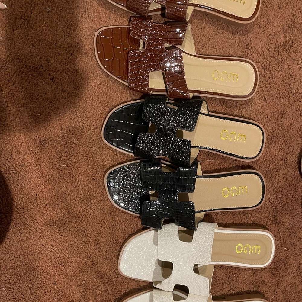 3 pairs of ego sandals